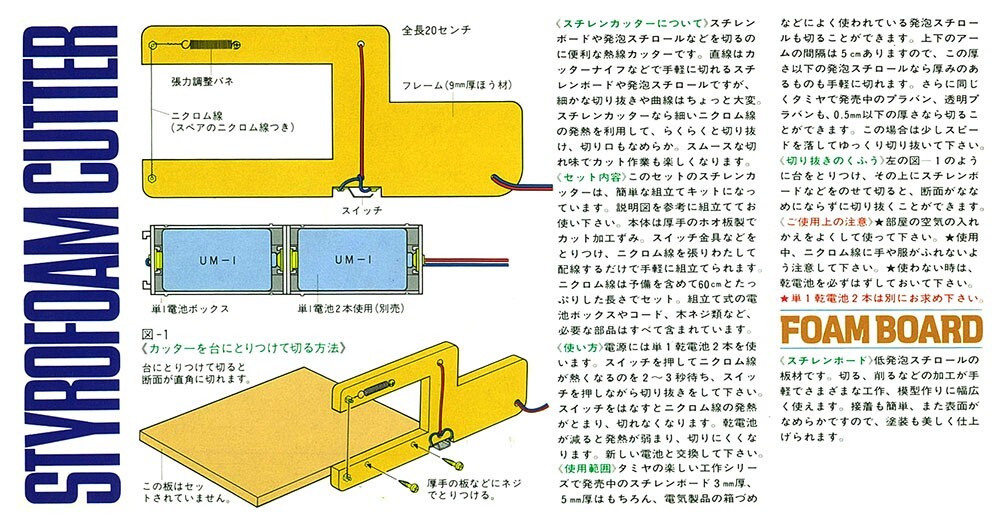 Tamiya Styrofoam Cutter 70084