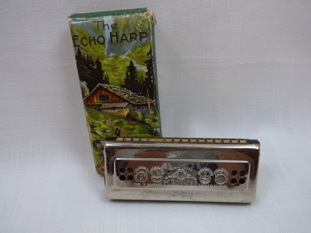 Hohner Echo Harp Harmonica Double-Sided C/G 54/64
