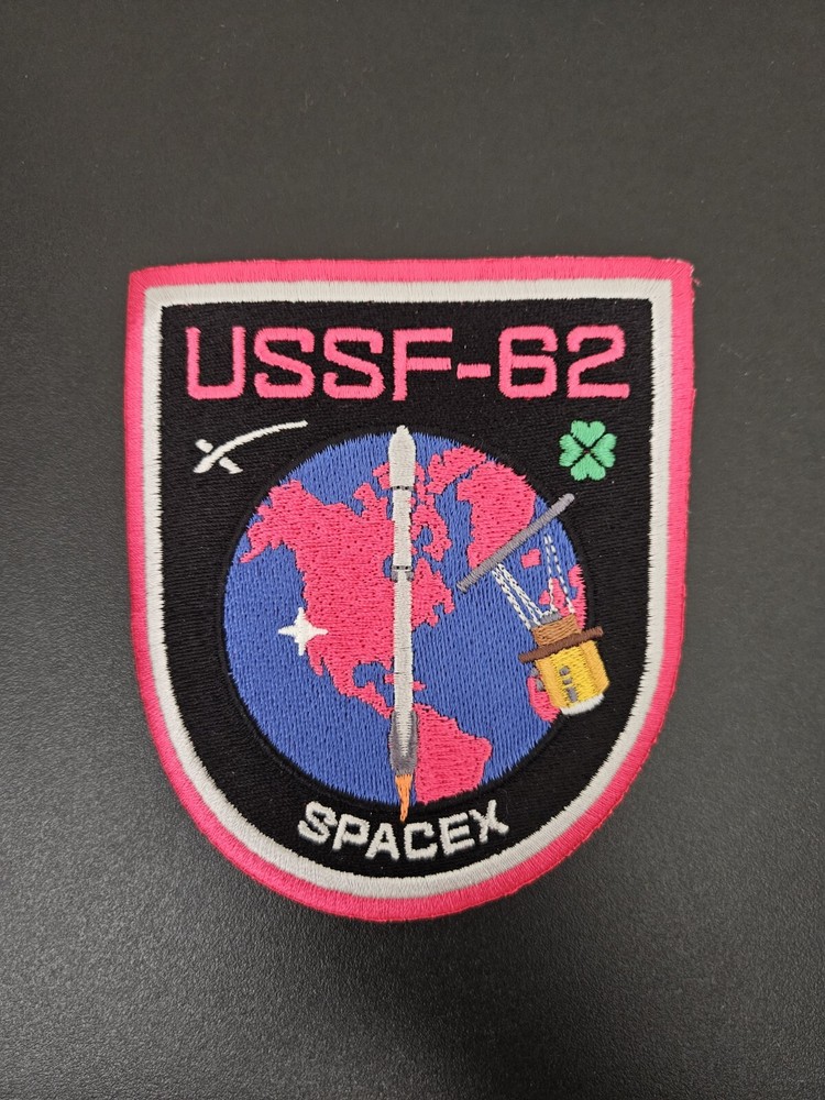 SpaceX USSF-62 Employee Mission Patch