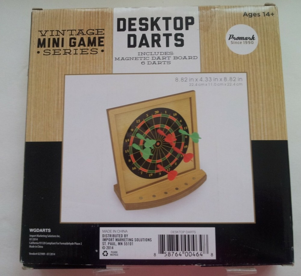 Vintage Mini Game Series Desktop Darts