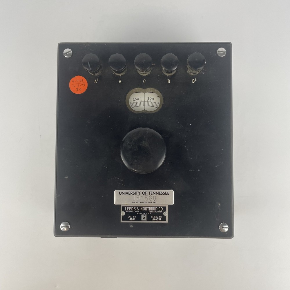 Leeds & Northrup Model 4261 Students Kohlrausch Slide Wire – Untested