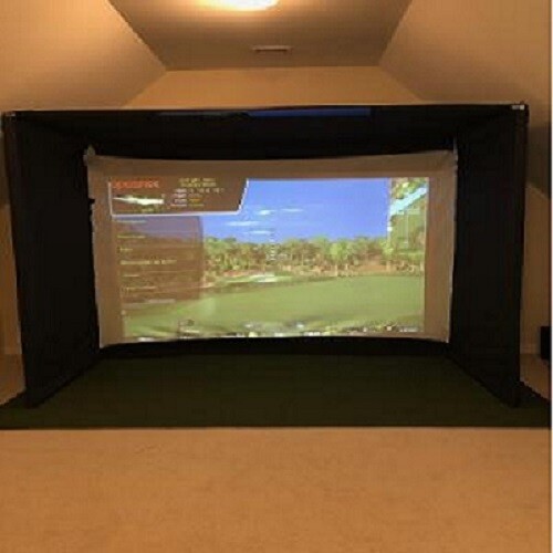 Golf Simulator Frame DIY**PADDED** GOLF CAGE** POLY SPACER SCREEN/PADS/PANELS
