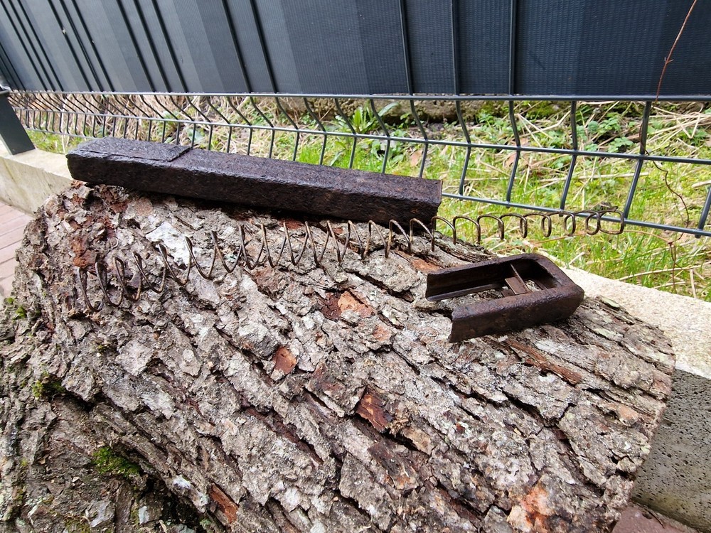 WW2 Accessories from the German bunker relic.