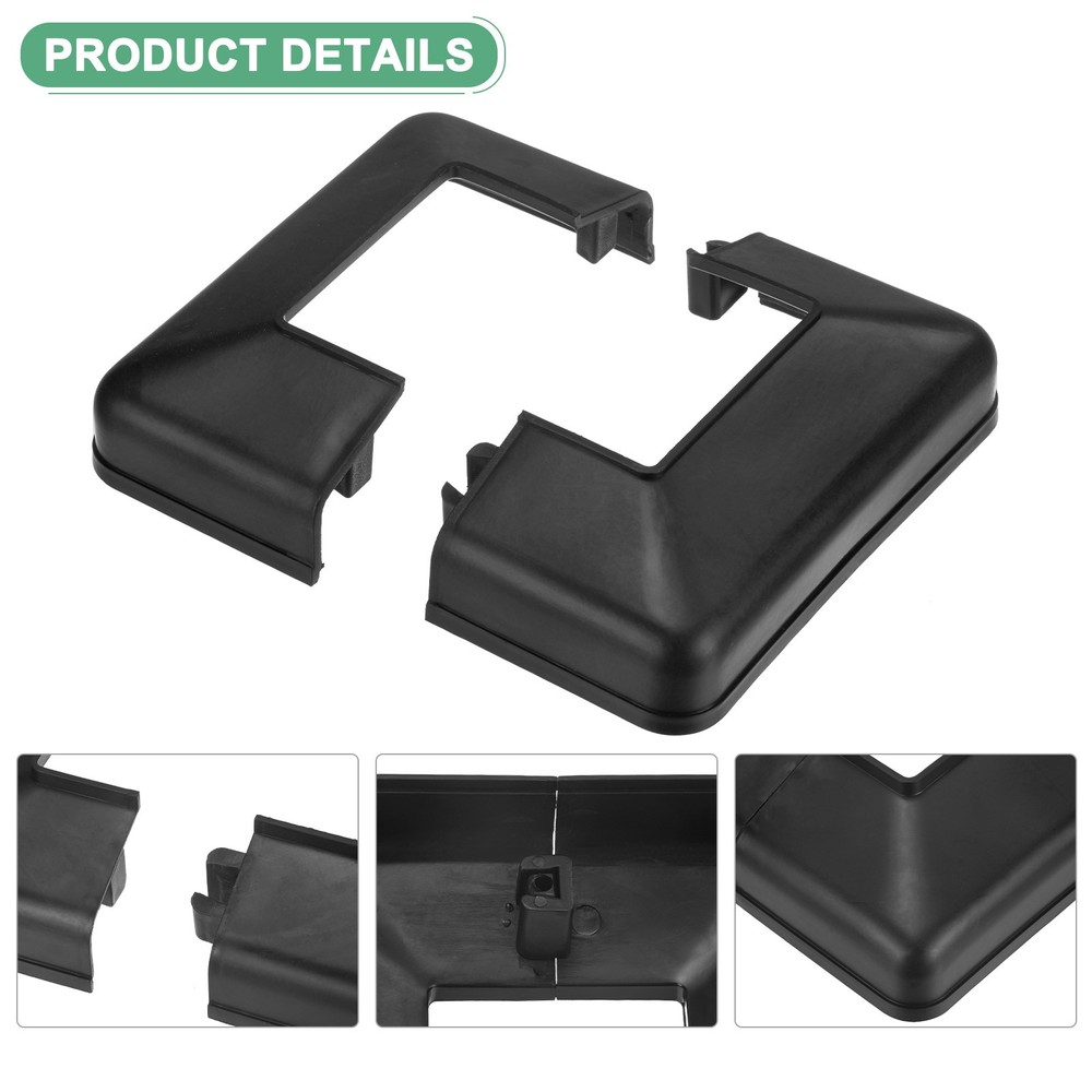 4-Pack Post Base Cover, Internal 2.36"x 2.36" Post Skirt Split Type for Railing