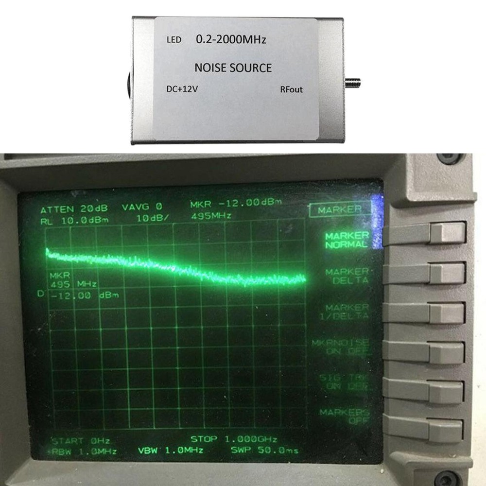Noise Signal Generator Source Simple Tracking Source High Flatness