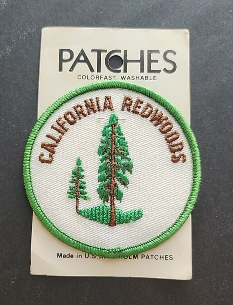 Vintage California RedWoods Patch