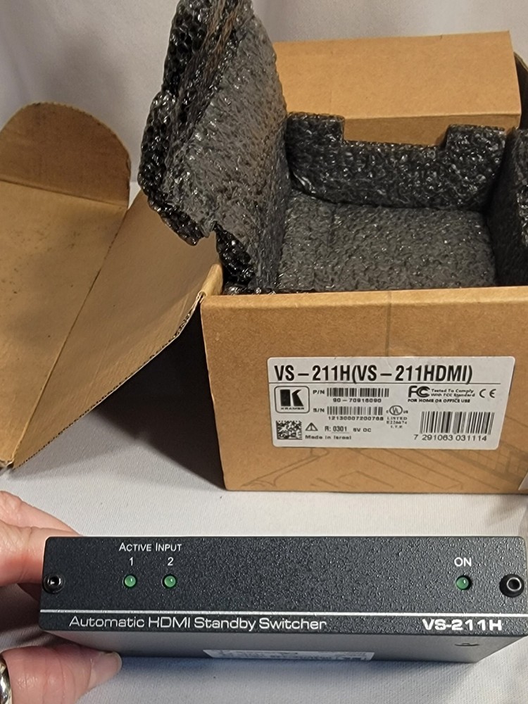 New Kramer Electronics HDMI Switch VS-211H k125