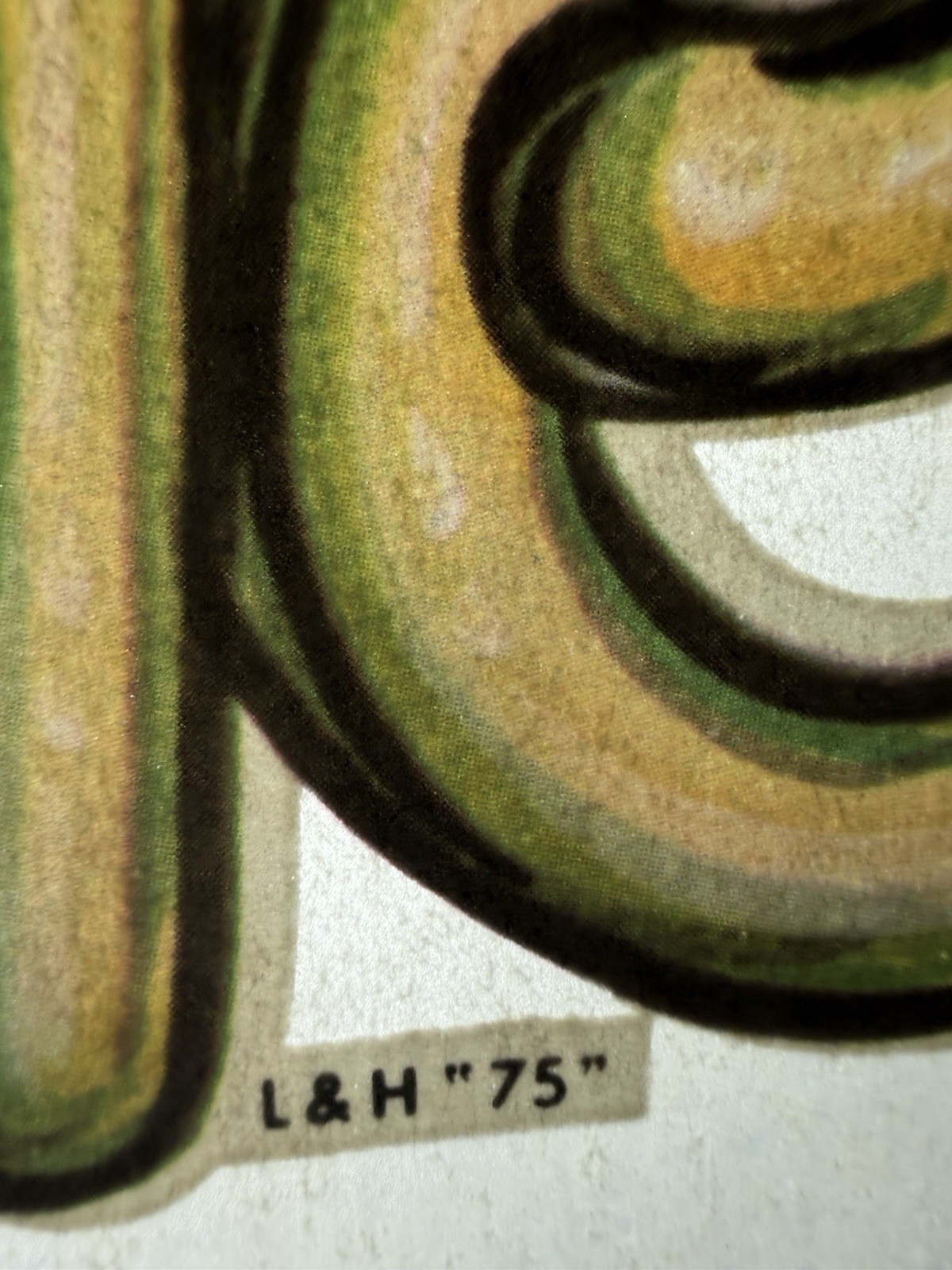 David Bowie 1970S Ziggy Stardust Roach Vintage Heat Transfer Original