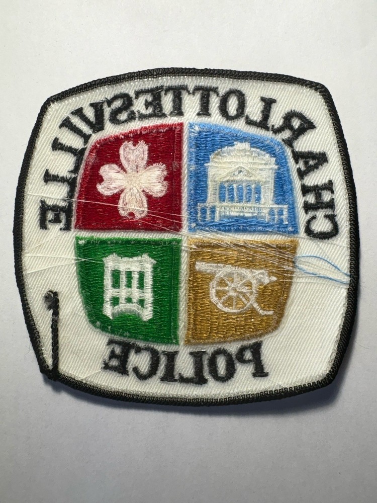 Charlottesville Virginia Police Patch