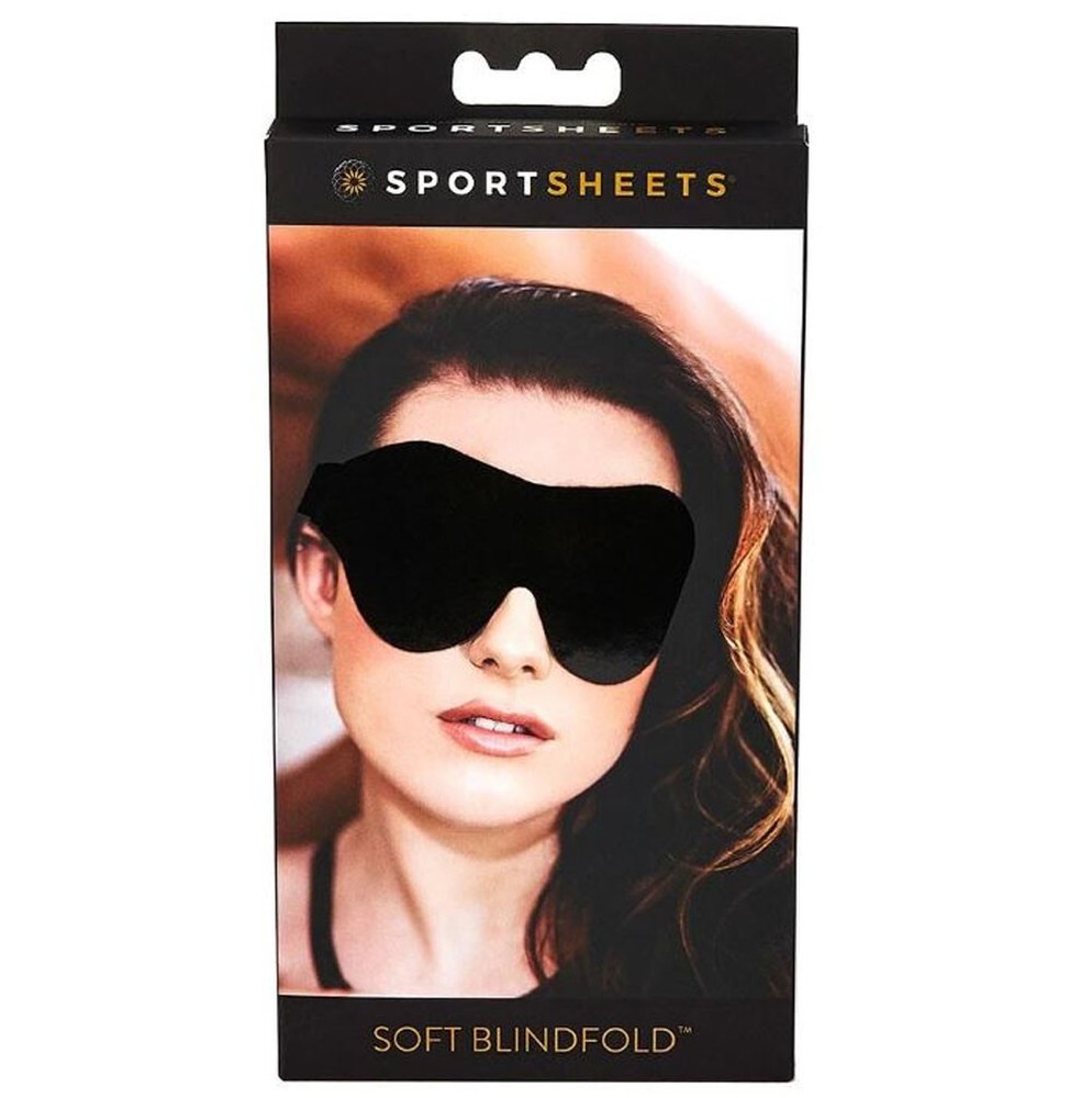 Sportsheets Soft Blindfold Black