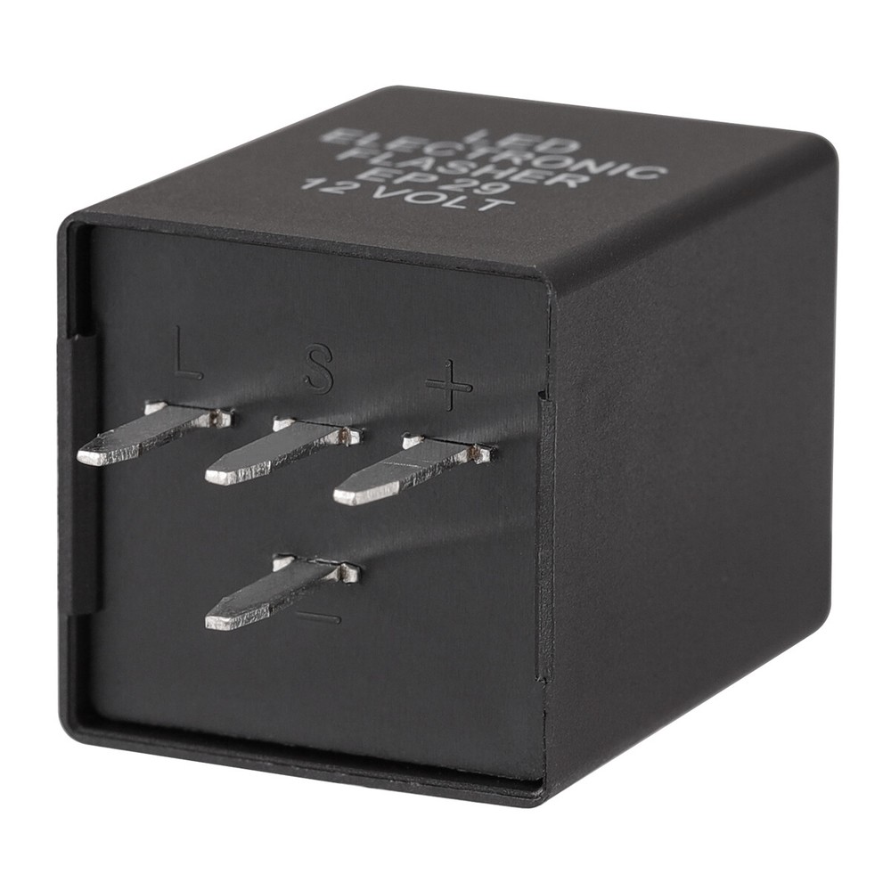 4-Pin EP29N LED Flasher Relay Fix Hyper Flash Turn Signal Decoder Load Equalizer