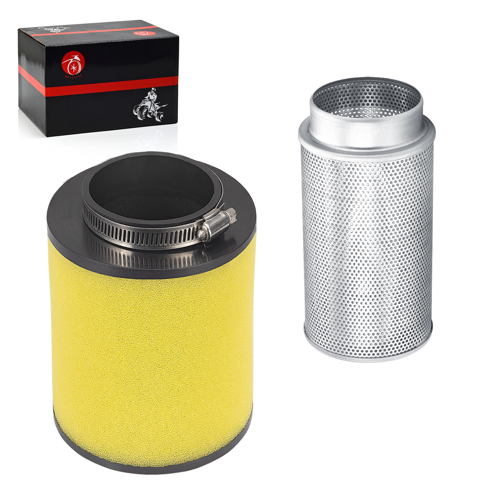 Air Filter & Guide Cleaner Body for Honda Rancher 420 TRX420 2007 2008 2009-2014