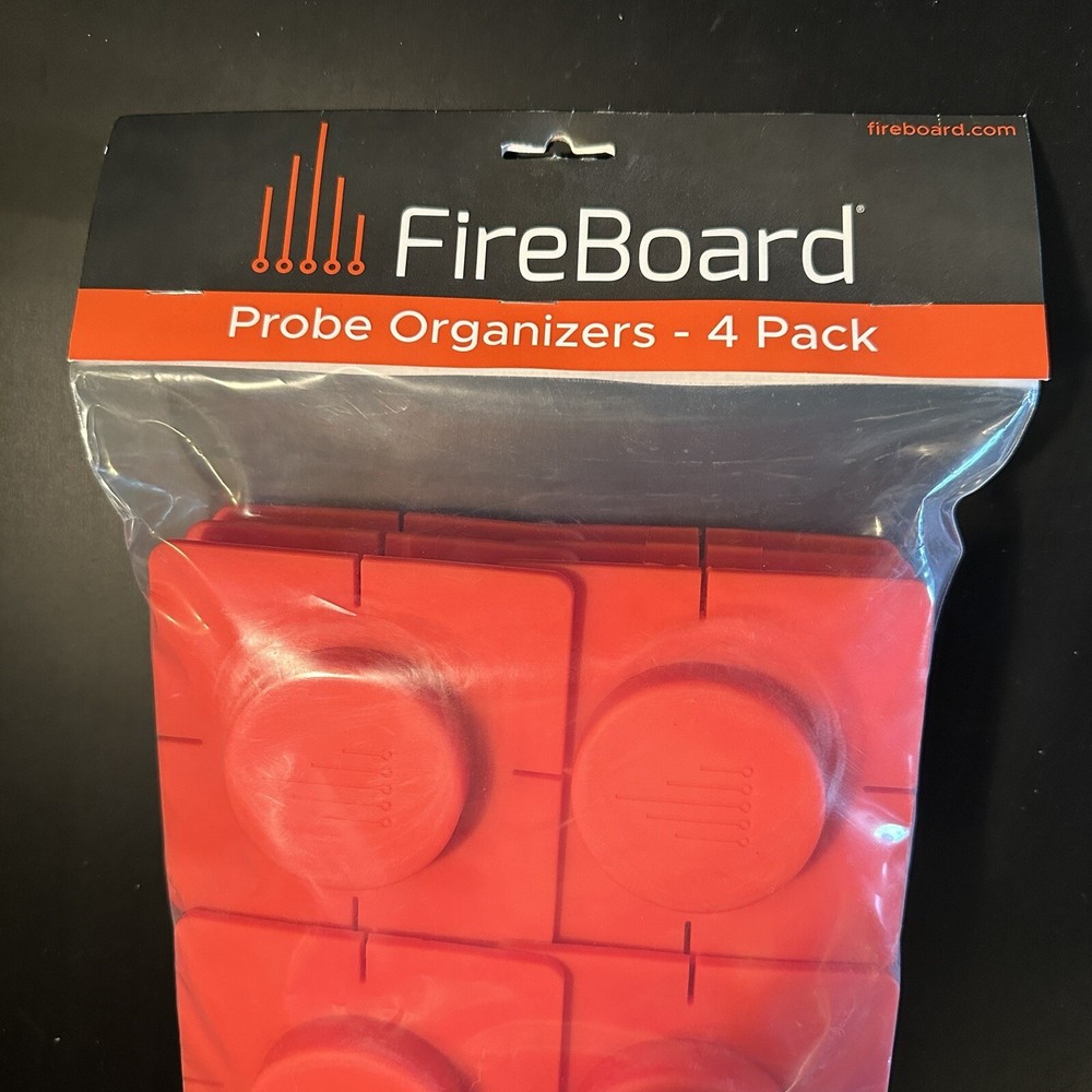 FireBoard Probe Organizers - 4 Pack Wire Holder All Probe Types Competition