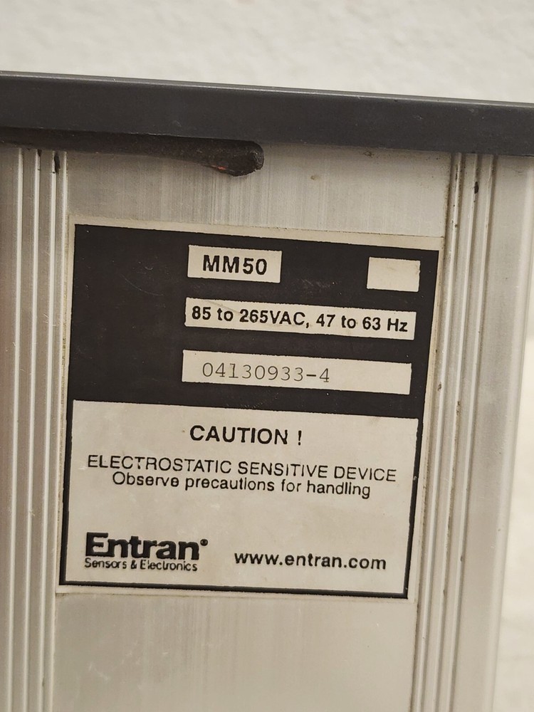 ENTRAN MM50 DIGITAL PROCESS METER. 👁️Untested