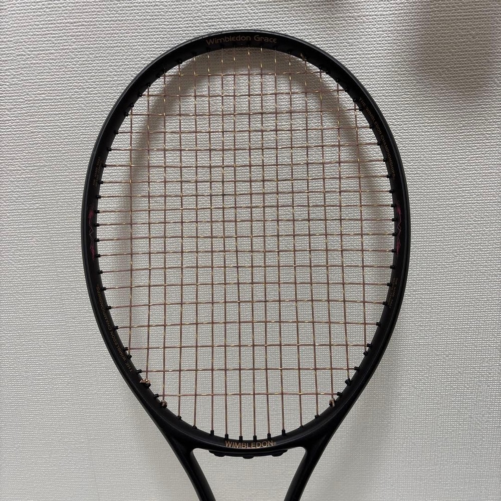 Wimbledon Grate tennis racket black