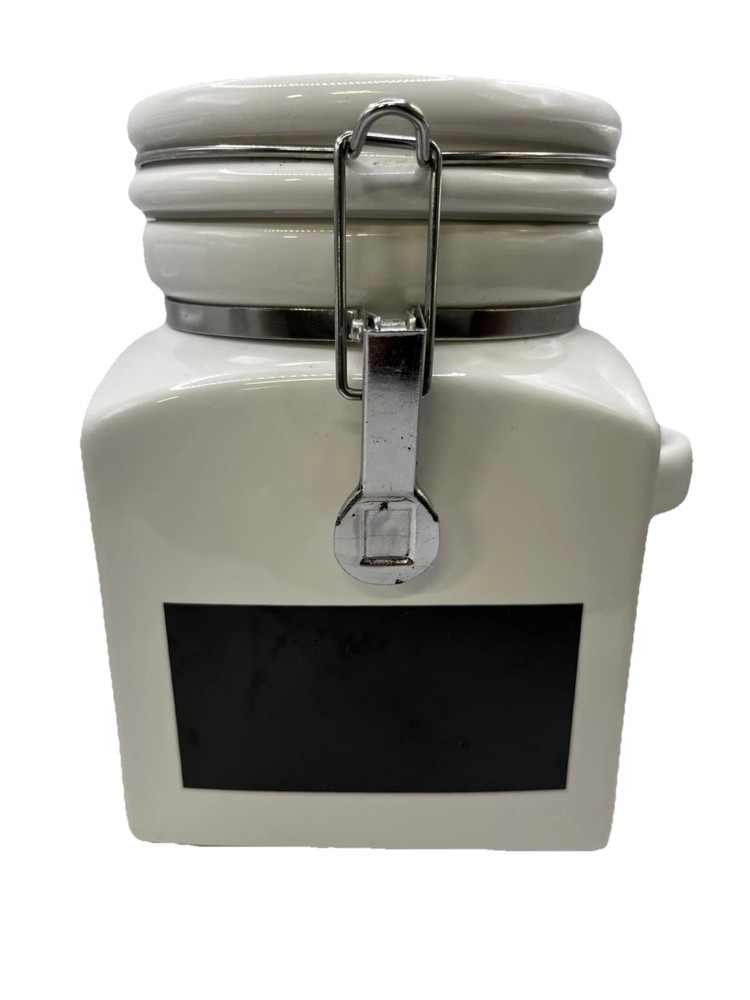 2-Buchase Stoneware Canisters Without Scoops