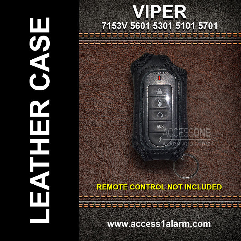 Viper 7153V LEATHER REMOTE CONTROL CASE For Viper 5601 5301 5101 5701