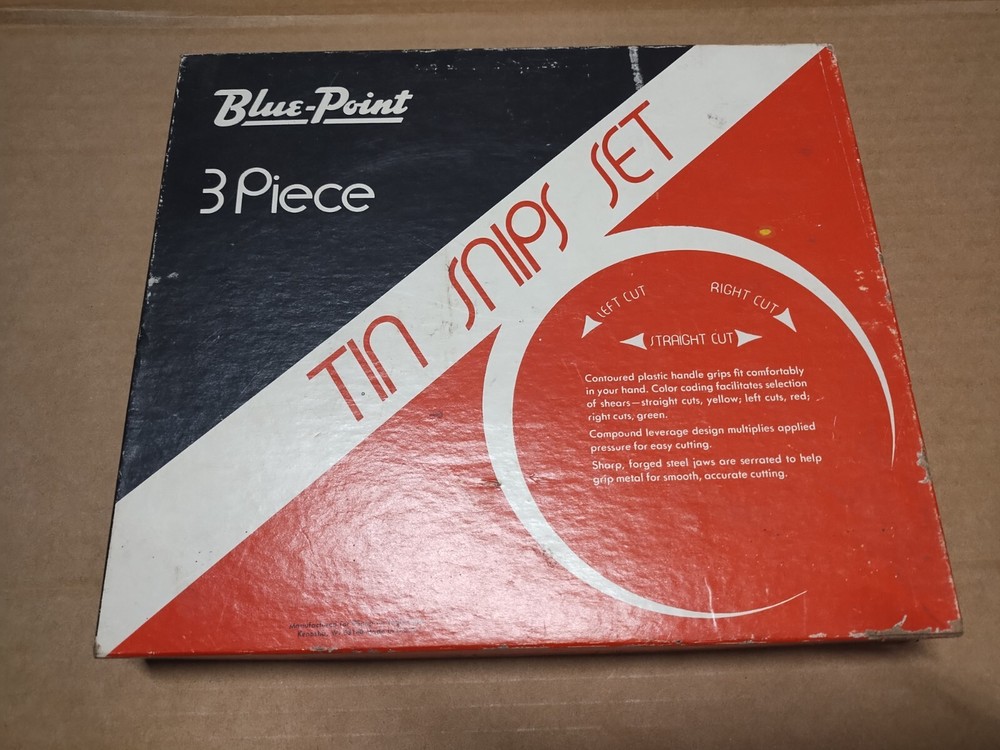 METAL SHEAR SNAP ON BLUE POINT TOOL CUTTING
