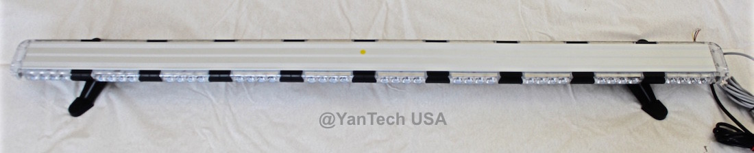 56” Amber LED Lightbar Tow Truck Plow Roll Back Police w/Alley,Brake&Turn Signal