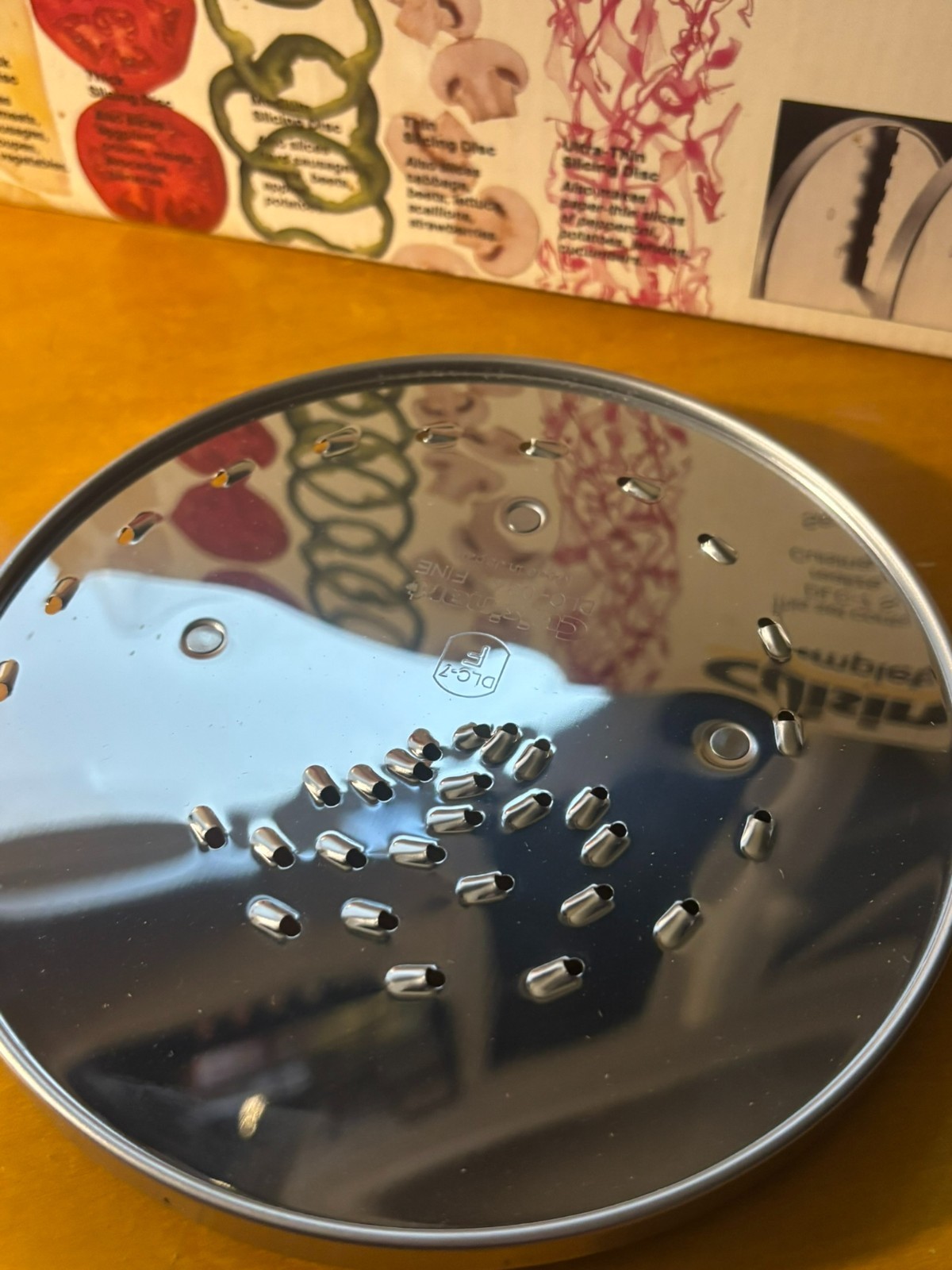 Cuisinart DLC-7 Complete 9 Blade Disc Set in Box EUC ~ Plus DLC-037 Med. Blade