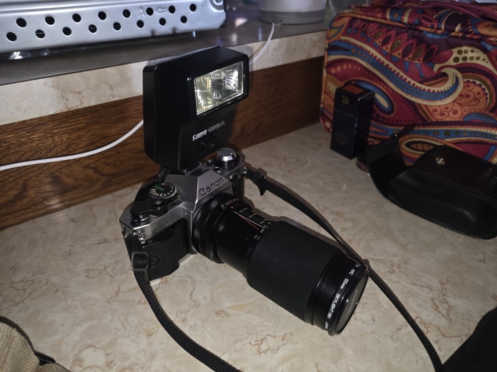 Canon AE-1 Program 35mm Manual SLR Camera