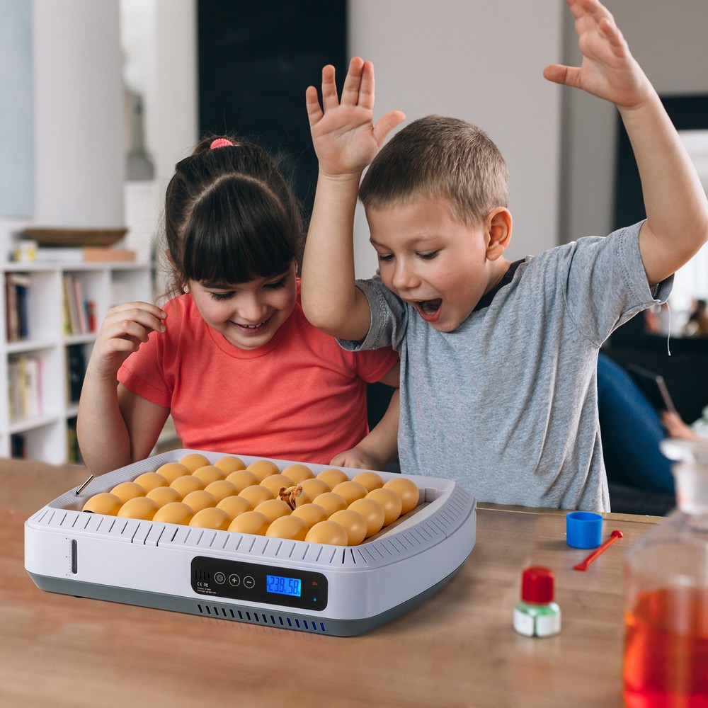 35 Egg Incubator with Automatic Egg Turning Egg Hatching Temp & Humidity Control