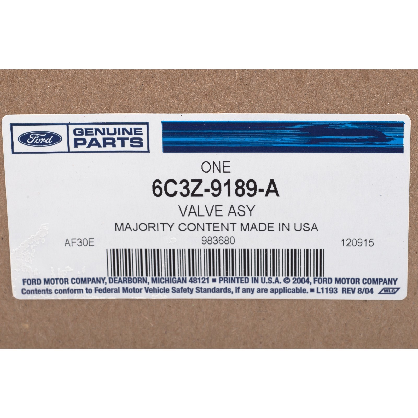 OEM NEW 6 Port Fuel Tank Selector Valve Diesel Engines Super Duty 6C3Z-9189-A