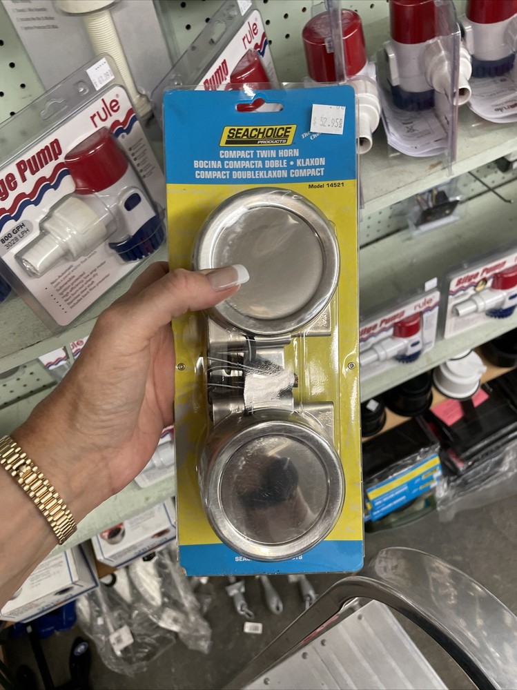 Seachoice Compact Double Horn-12V Dc 14521