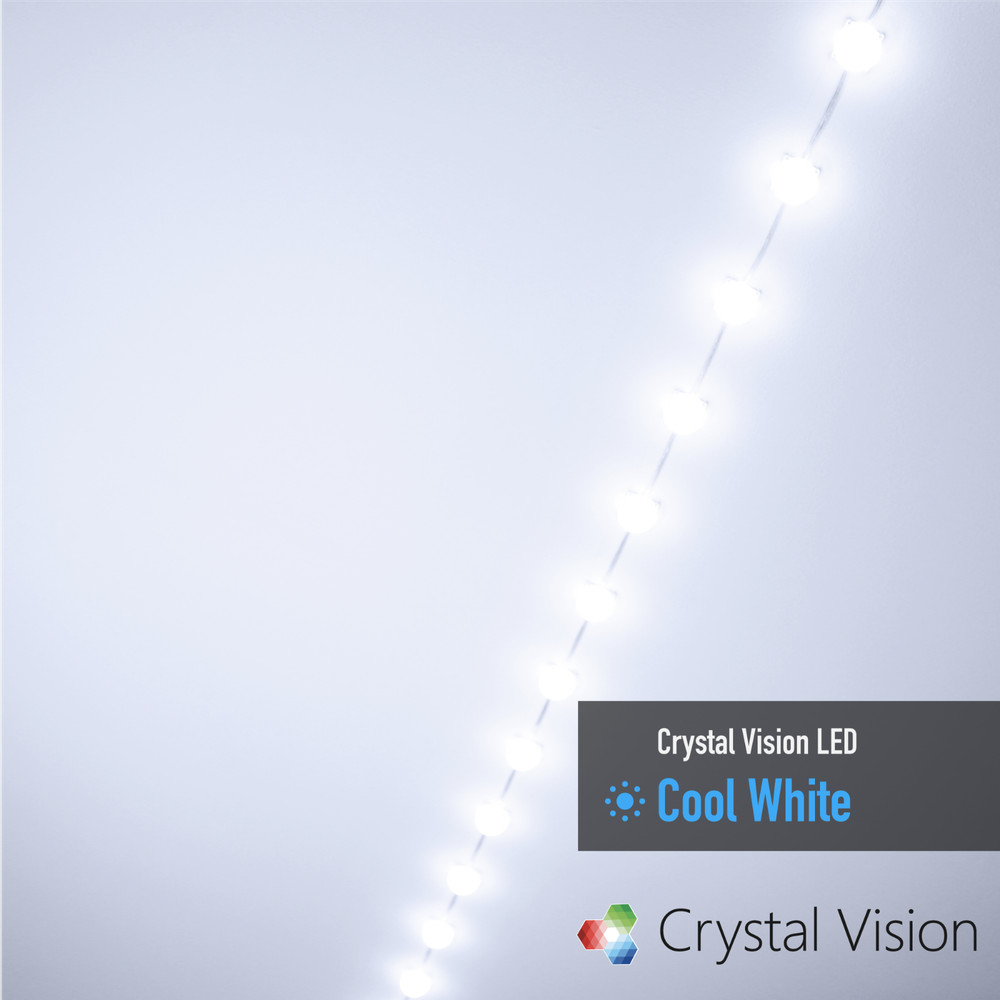 Crystal Vision Ceiling LED Light Kit Provided by Samsung w/ Dimmer Controller