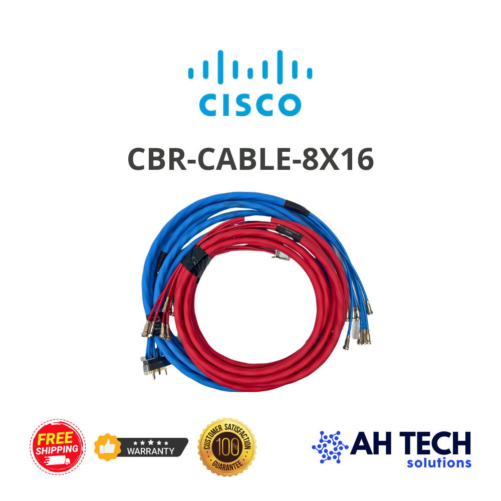 Cisco CBR-CABLE-8X16 Quad-Shield RF Cable Bundle Refurbished *Free Shipping*