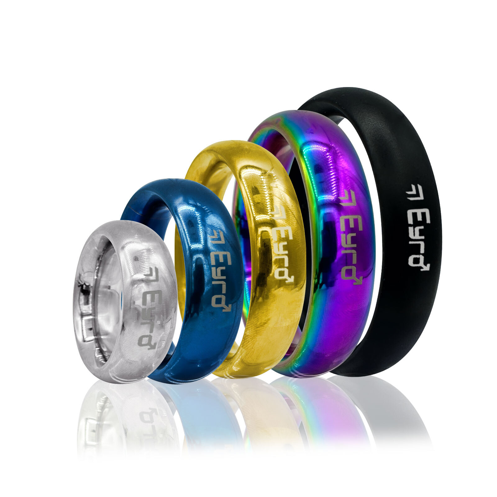 LeLuv Stainless Steel Donut Cock Ring - 22mm-64mm Inner Diameter Options