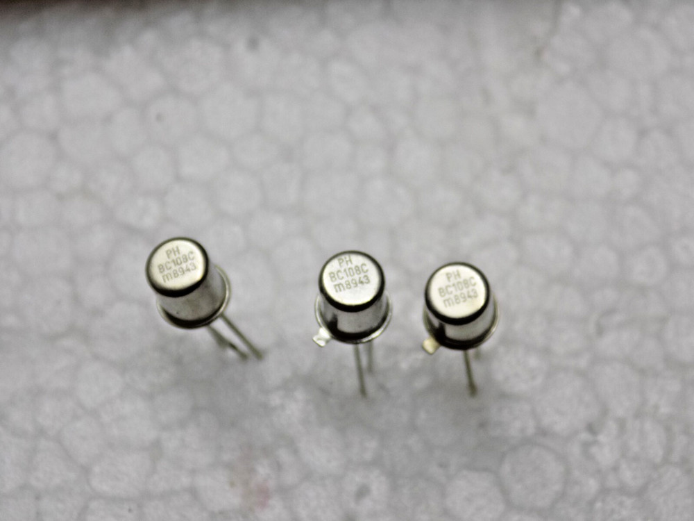 20x BC108C PHILIPS TRANSISTOR NOS