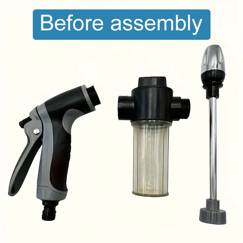 Car Snow Foam Washer Gun High Pressure Garden Wash Cleaning Soap Bottle Sprayer