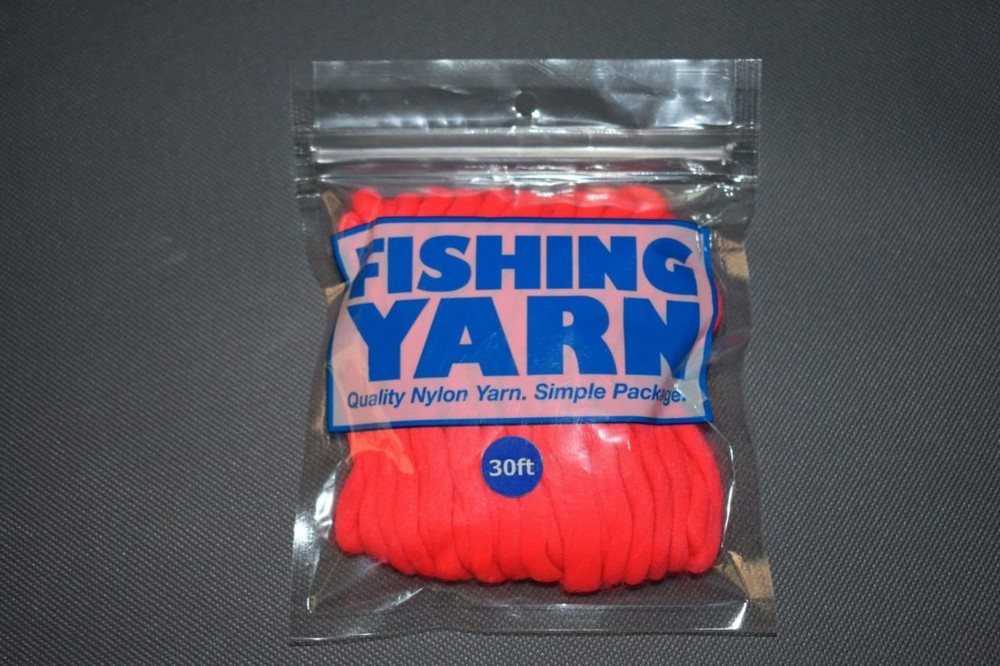 Fishing Yarn Hot Red Regular