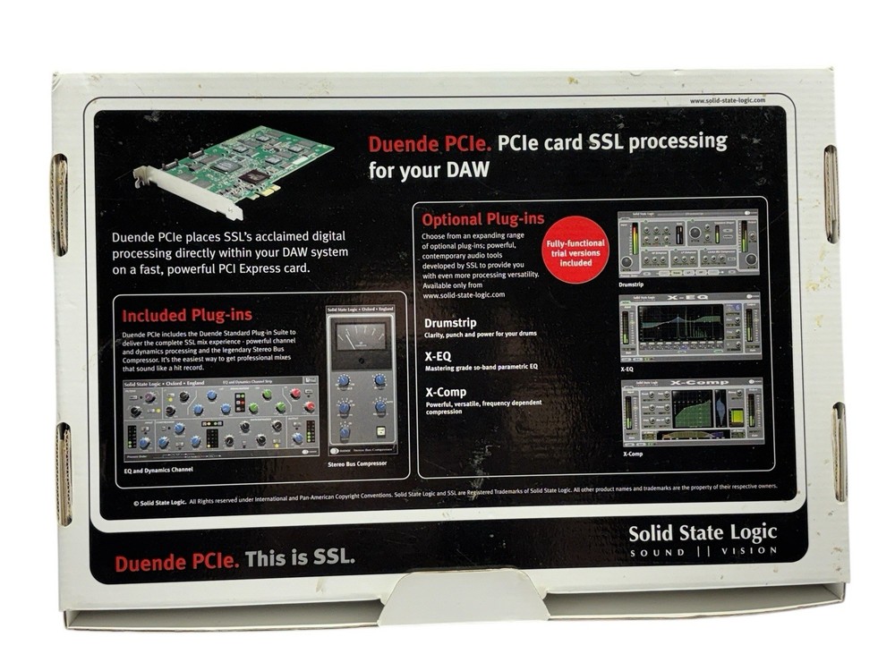 DUENDE Solid State Logic SSL PCIe Card