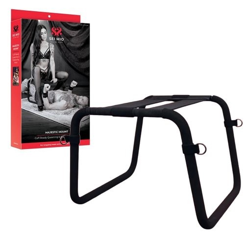 Sei Mio: Majestic Mount Cuff Ready Queening and Positioning Stool