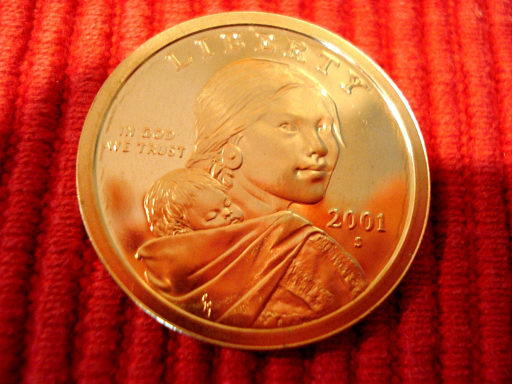 2001 S Sacawagea Native American Gem Proof Dollar