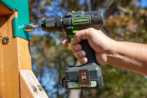 G20MAX 20V Drill/Impact Driver Combo Kit, LED 20 Volt Drill/Driver Combo Kit