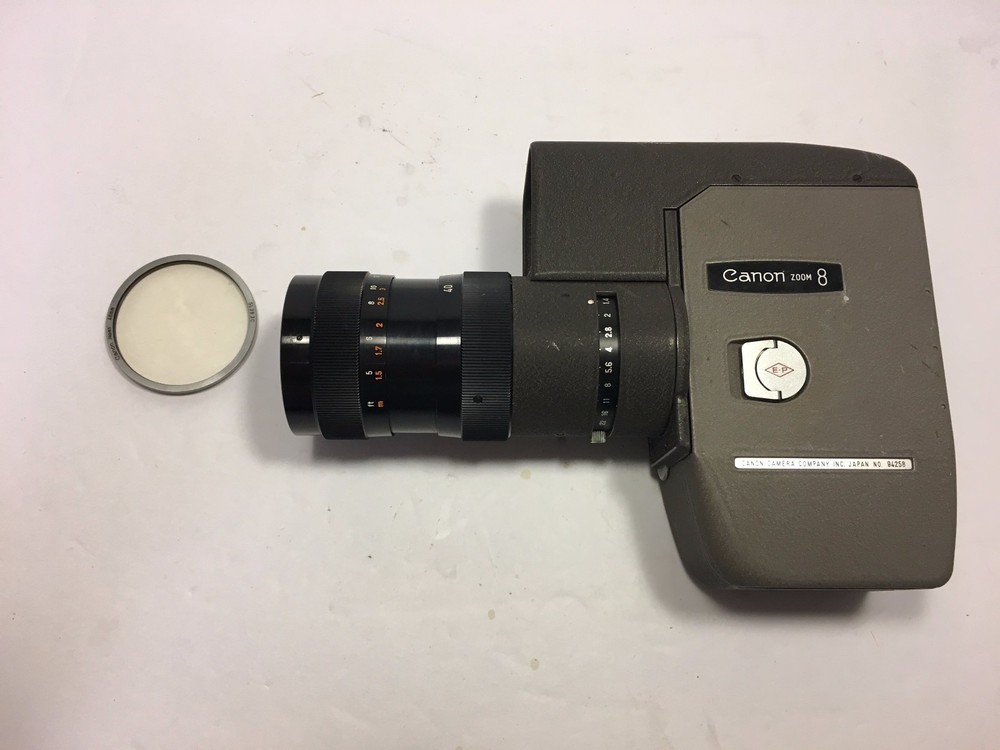 Canon Motor Zoom 8, 8mm Camera