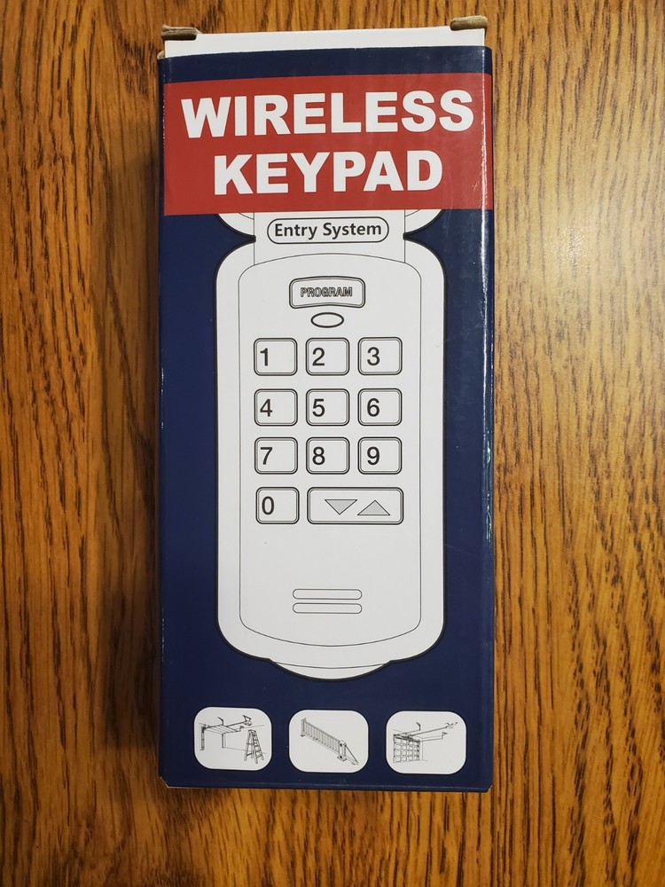 Universal wireless keypad entry system