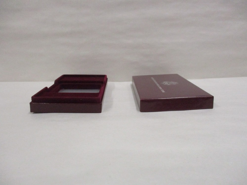 EMPTY BOX For Uncirculated 1988 US Olympic Silver Dollar Coin