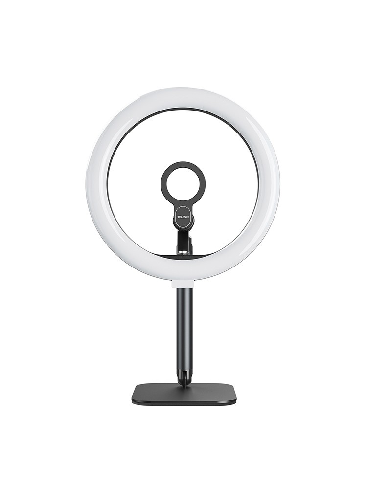 Mobile Video Live Broadcast Bracket Ring Fill Light Three Levels Remote Controll