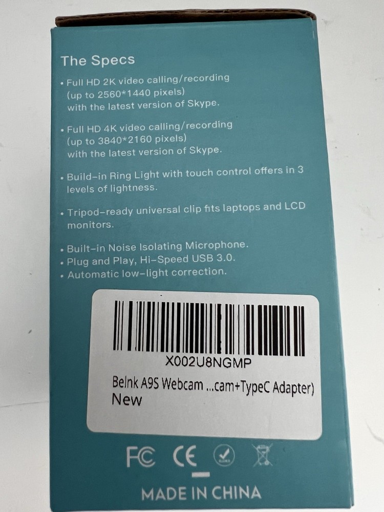 Belnk A95 HD Webcam
