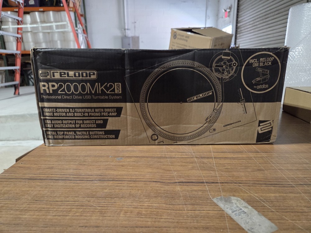 Reloop RP-2000 USB MK2 Turntable System (B-Stock)