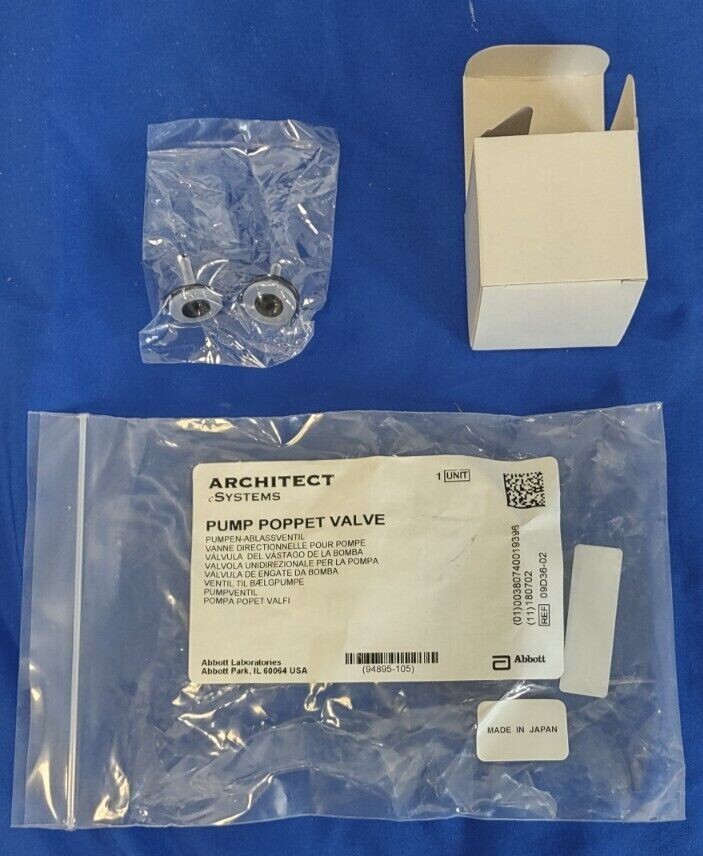 09D3602 Pump Poppet Valve For Architect Systems