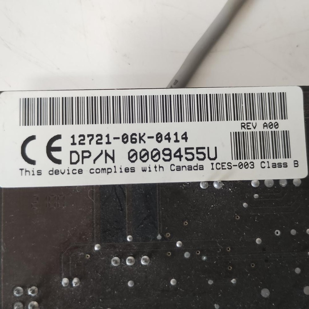 Creative Sound Blaster Live! Multi-Function Audio Expansion Card Black Untested