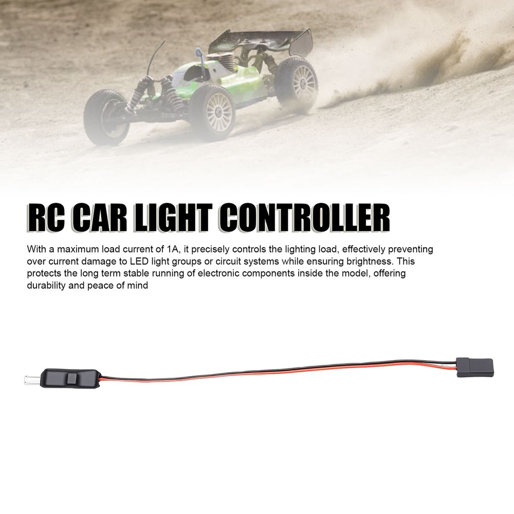 3 Modes RC Car Light Controller Compact On Off Switch Model Car Animate Lights ☆