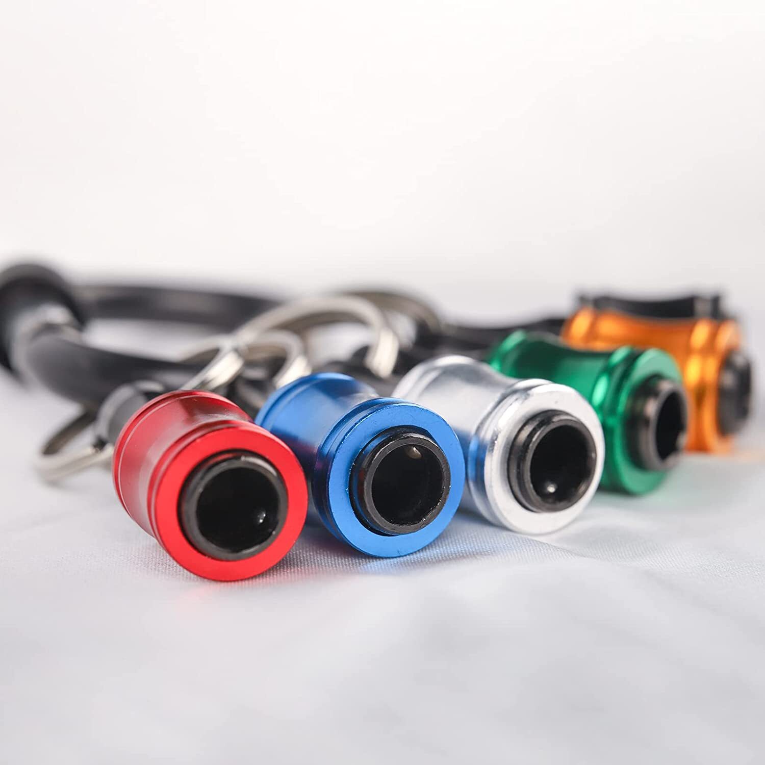 1/4" Hex Shank Quick Release Keychain Screwdriver Drill Bit Holder Bit Set 70PCS