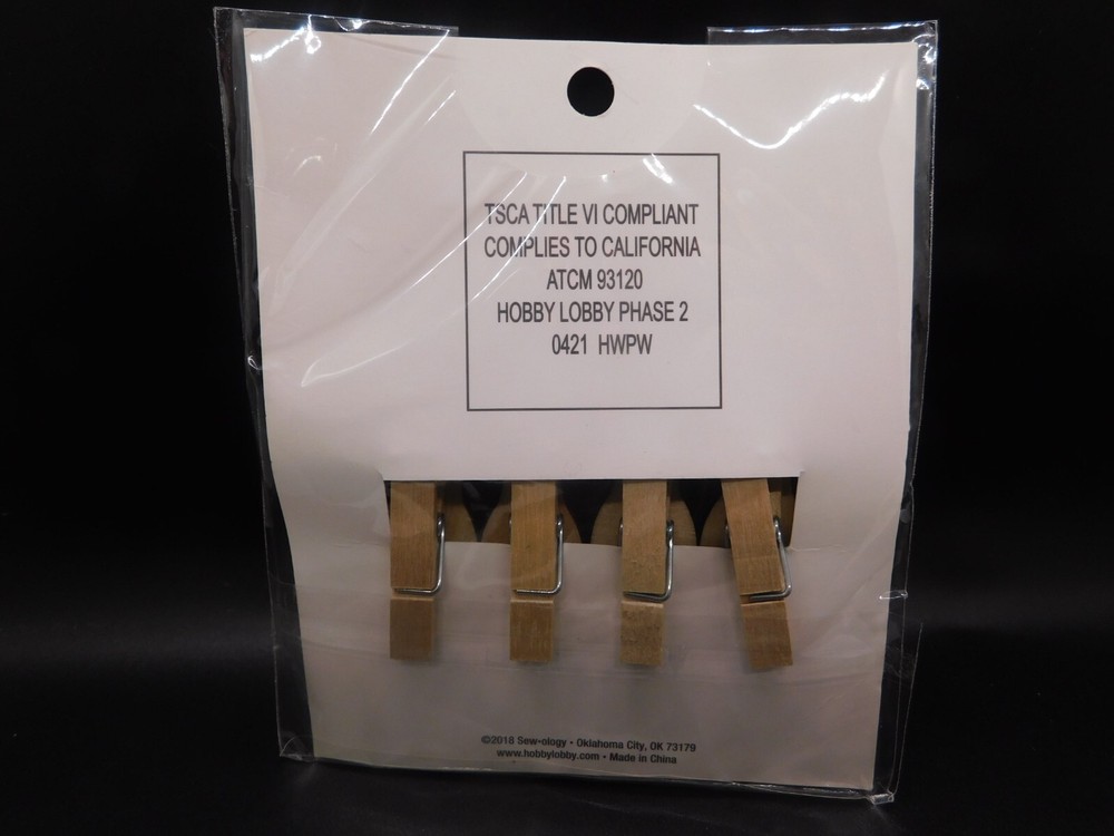 Sew ology 4 mini clothespins