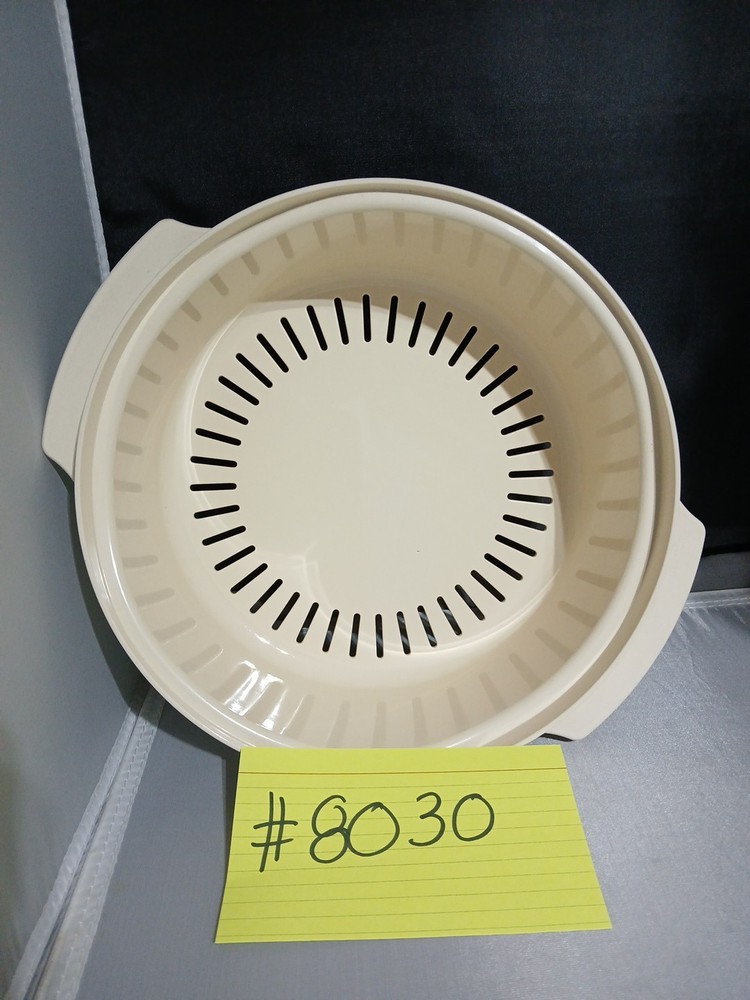 Tupperware Microwave Stack Cooker & Steamer Replacement Colander / Strainer Mid